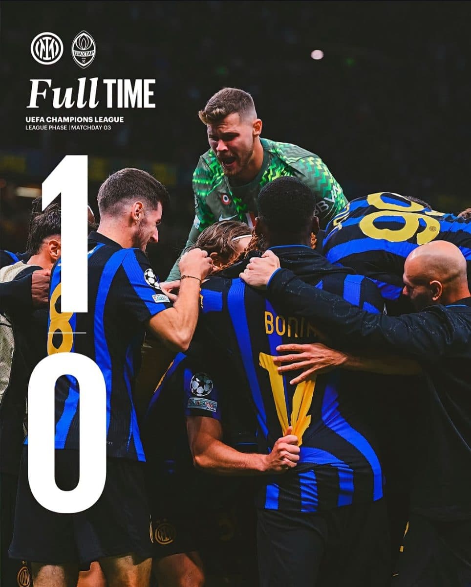 Buona la terza: Carlos Augusto regala all'Inter la prima vittoria in Champions