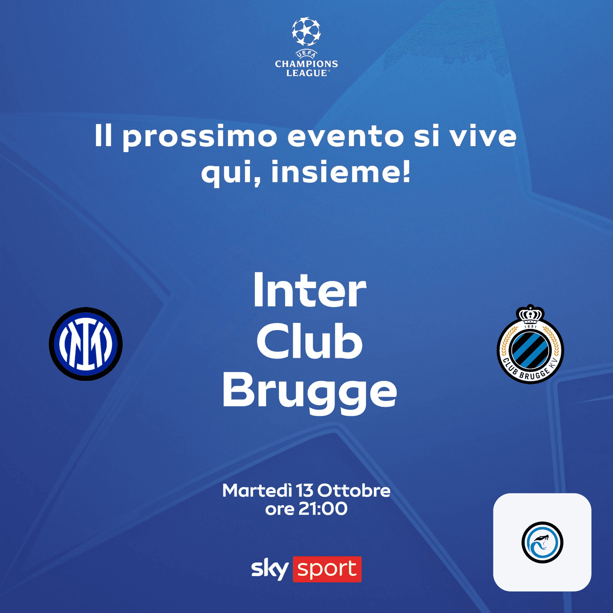 Prossima partita in sede